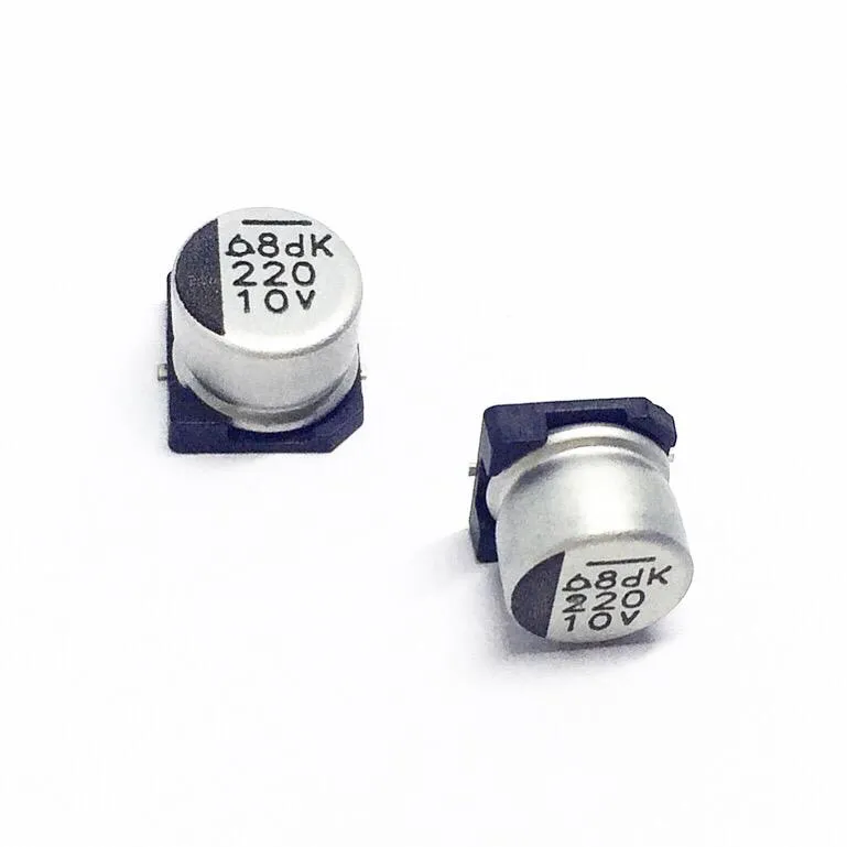 220MF 10V 220UF 10V CAPACITOR ELECTROLITICO SMD CONDENSADOR SUPERFICIAL DE ALUMINIO