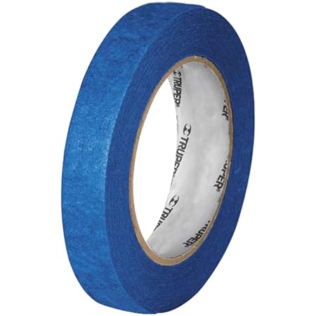 MASKING TAPE AZUL 3/4 X 50M TRUPER NO DEJA RESIDUOS