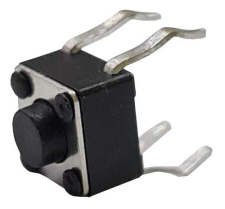 MICROSWITCH TOUCH CORTO NEGRO CON 4 PATAS M17