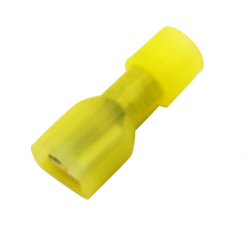 TERMINAL FASTON HEMBRA AISLADO COMPLETO CALIBRE 10-12