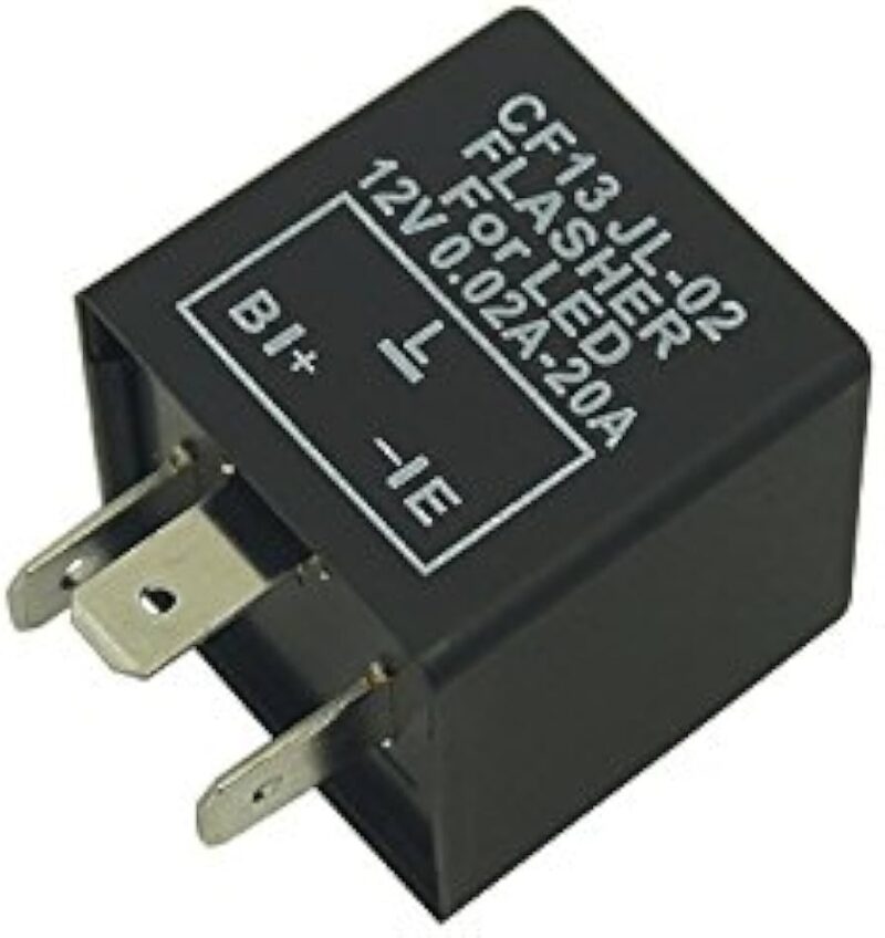 RELEVADOR RELAY CF13JL-02 MOTOCICLETA 12V 2A-20A DESTELLADOR FLASHER PARA DIRECCIONALES