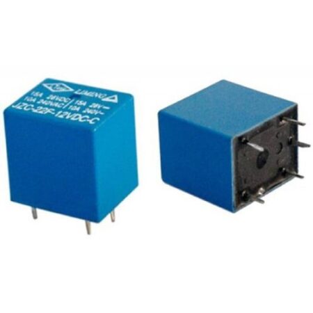 RELAY COMPACTO 12VDC 10A JOX-3F