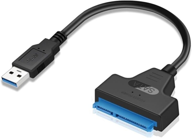 CABLE ADAPTADOR SATA A USB 2.0 DISCO DUO 2.5 LAPTOP