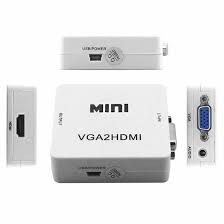 MINI CONVERTIDOR VGA A HDMI AUDIO 3.5MM