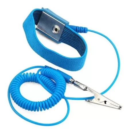 PULSERA ANTIESTATICA COLOR AZUL