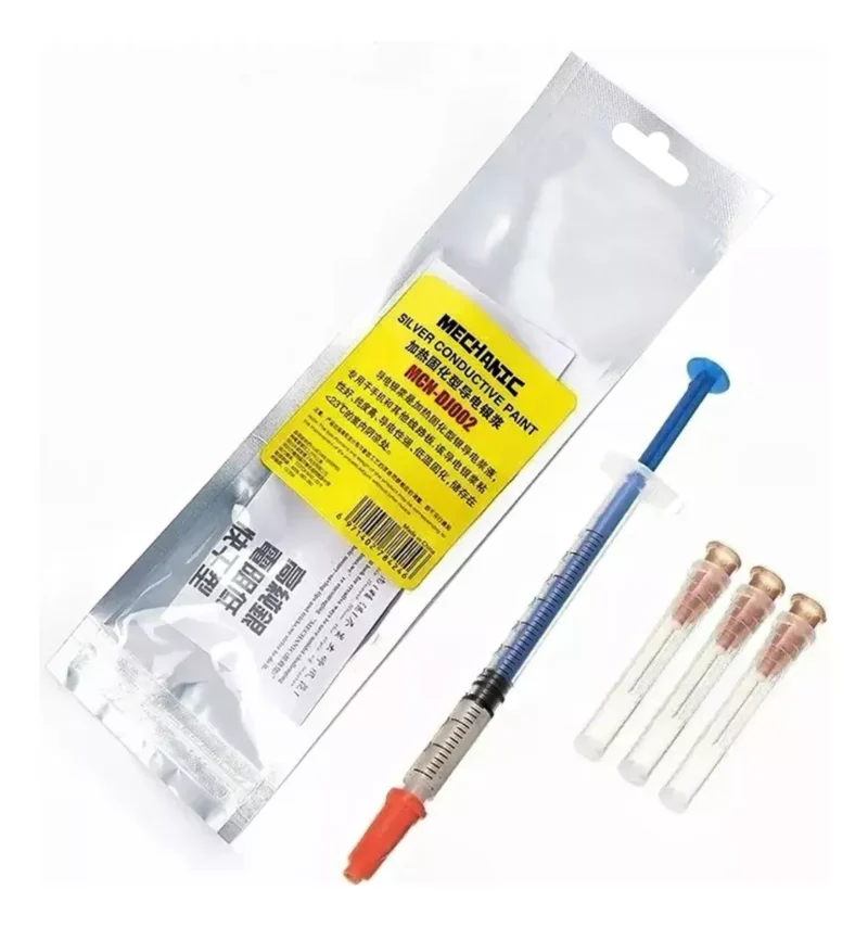 TINTA CONDUCTORA 0.4ML LAPIZ DE PLATA DE ALTA PUREZA PARA REPARACION EN PCB