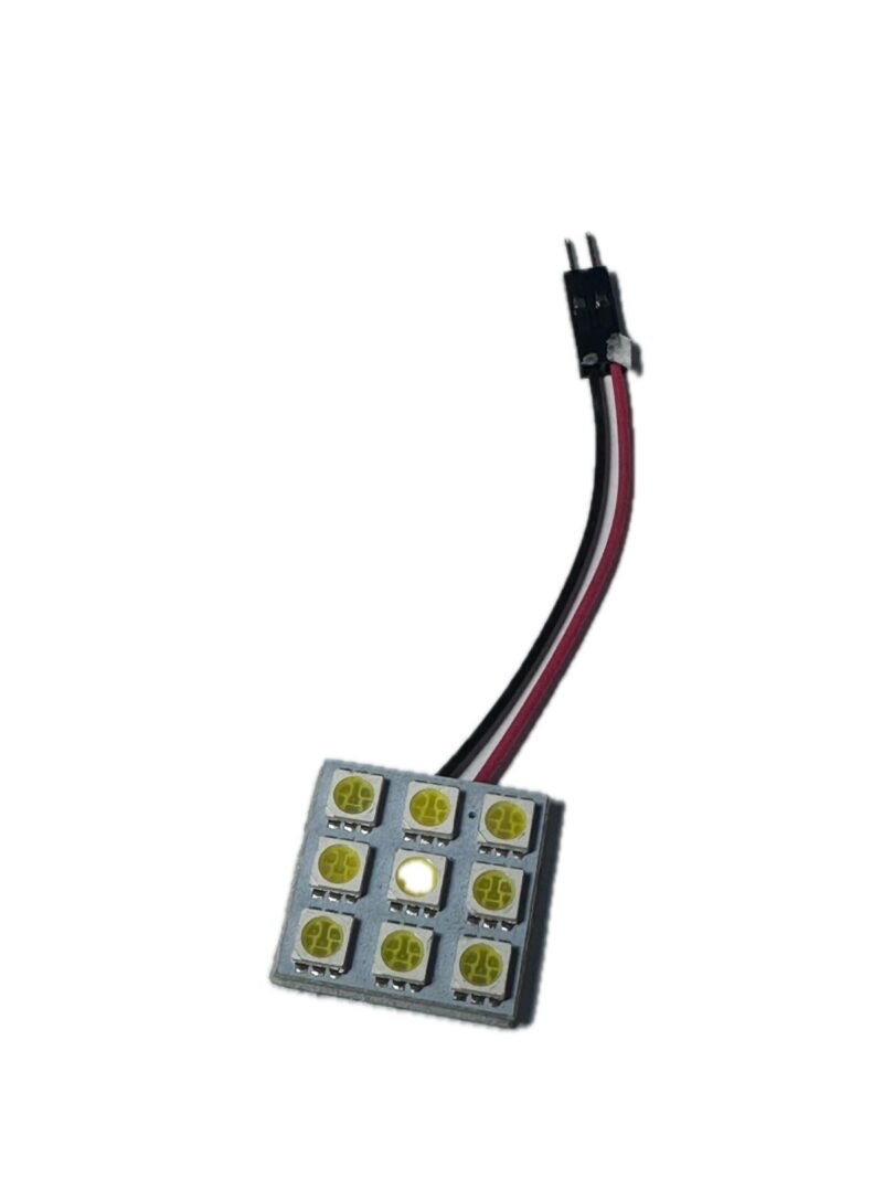 MODULO AUTOMOTRIZ CON 9 LEDS SMD 5050
